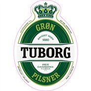 Fustage Grøn  Tuborg 25 liter