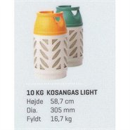 Salg af 10 kg gas Light